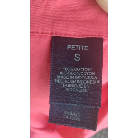 NWT Liz Claiborne Sport Women's Long Sleeve Buttondown Petite Small - Picture 6 of 6